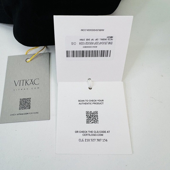 AMBUSH Patch Baseball Cap Hat Black OS Adjustable‎ - Picture 10 of 13